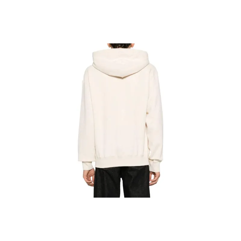 JIL SANDER + Logo Patch Drawstring Hoodie-2