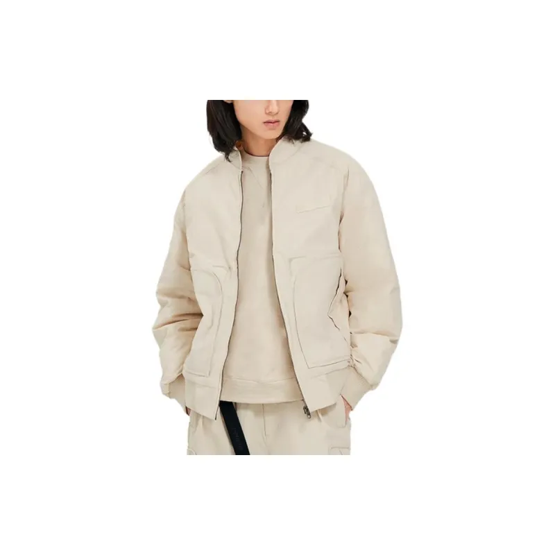 LiNing Down Jackets Men Beige-2