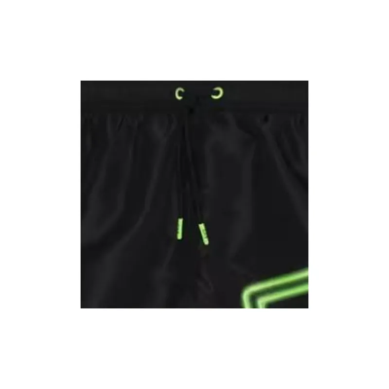EMPORIO ARMANI SS24 Beach Shorts Men's Black-4