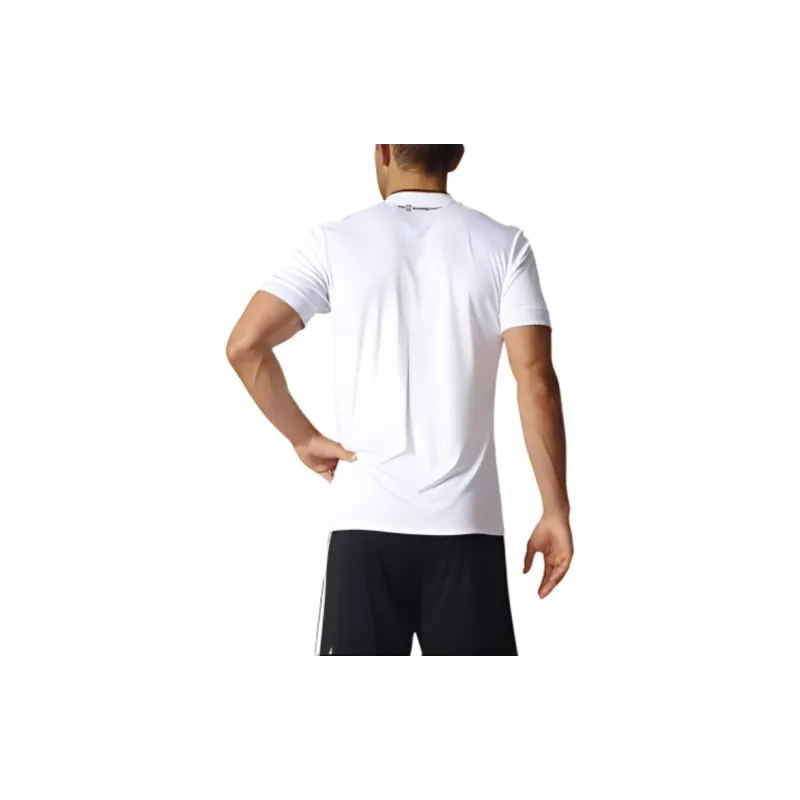 Adidas T Shirts Men White-5