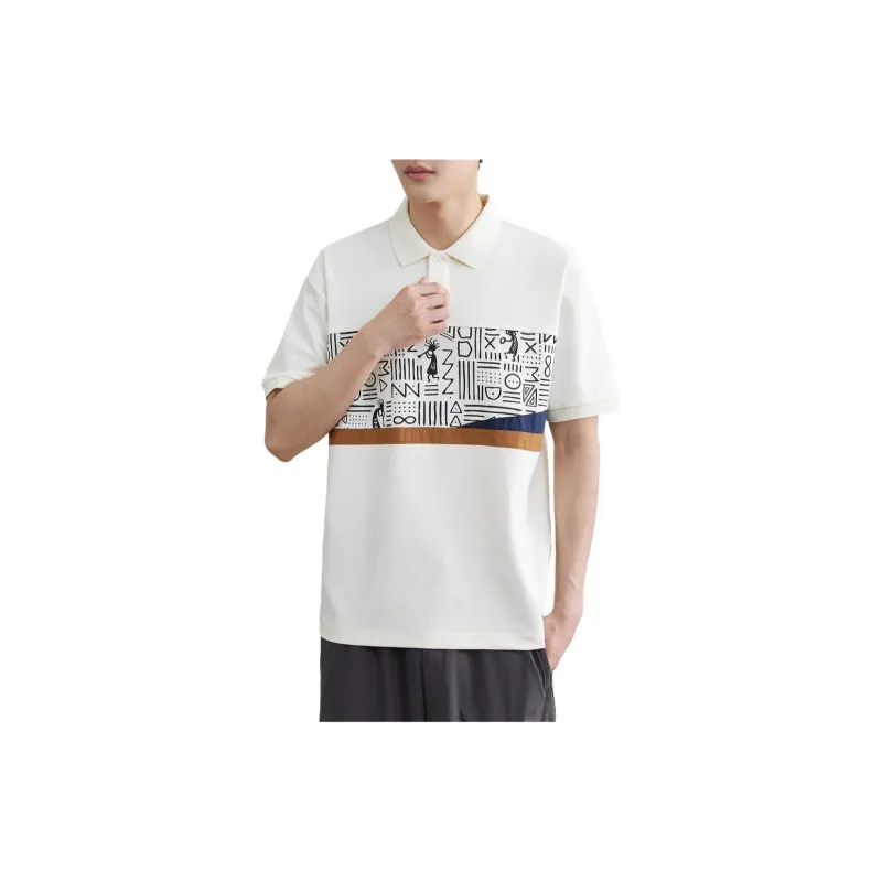WOOG2005 Polo Shirt Men's White-3