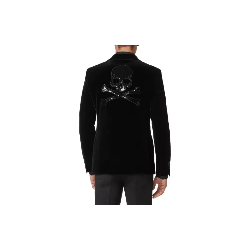 PHILIPP PLEIN Skull-detail Dinner Jacket-1
