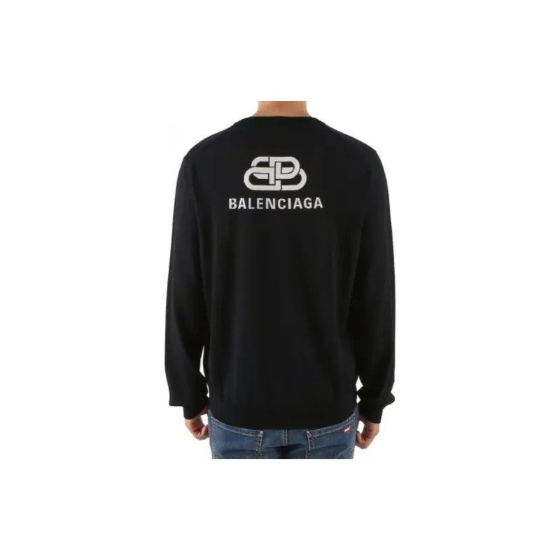 Balenciaga SS23 Sweater Men's Black-2