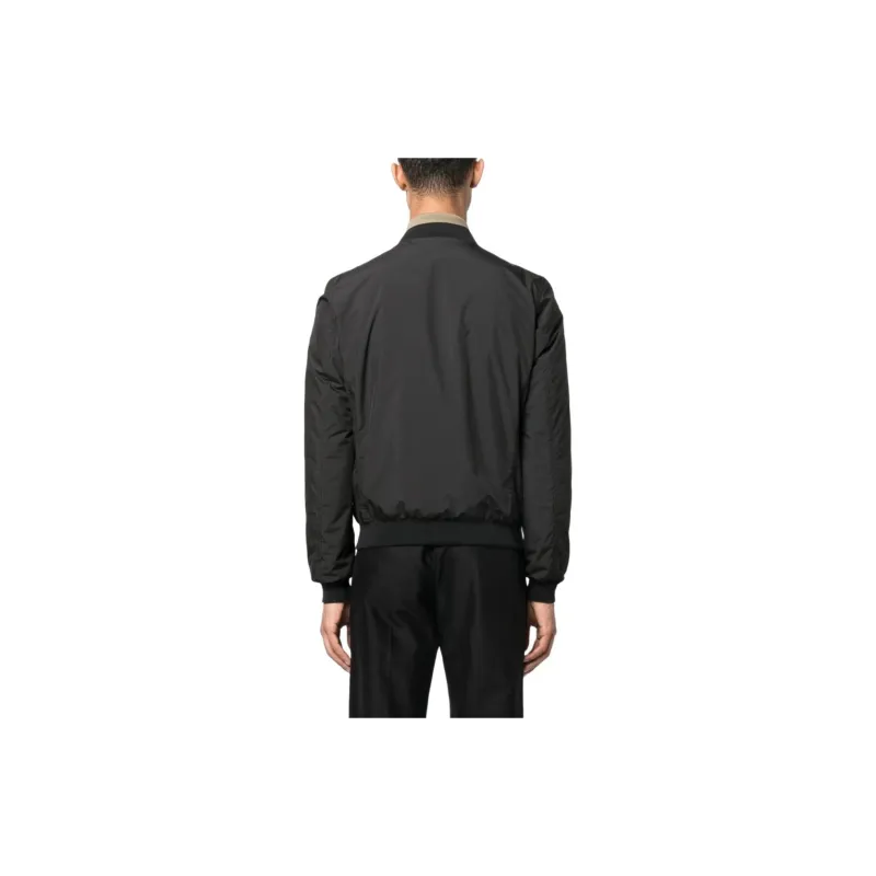 Moorer Zip up Bomber Jacket-3
