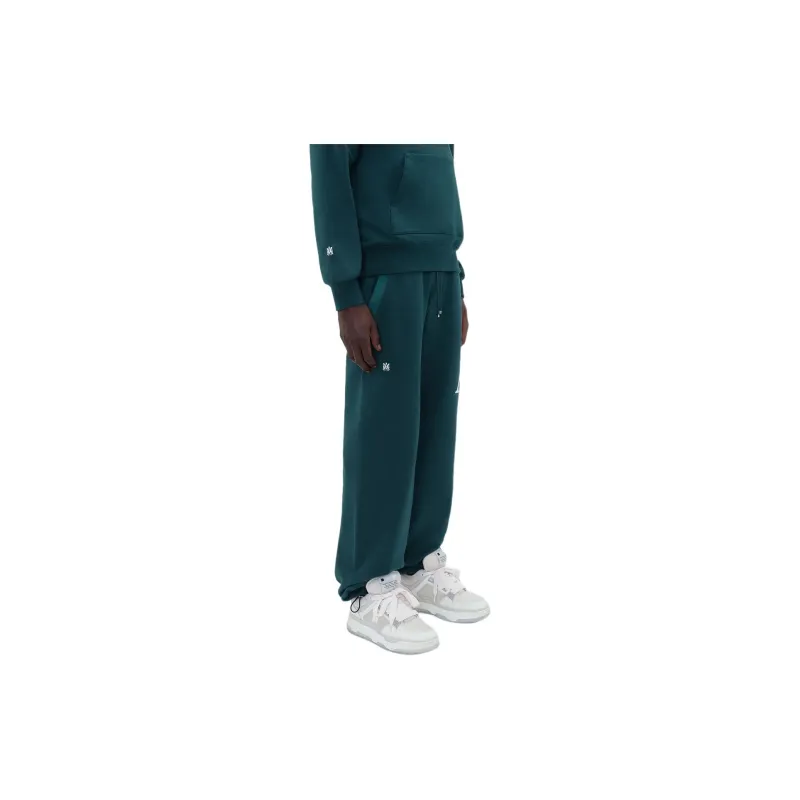 AMIRI FW23 Amiri Staggered Sweatpant Casual Pants Men's Green-3
