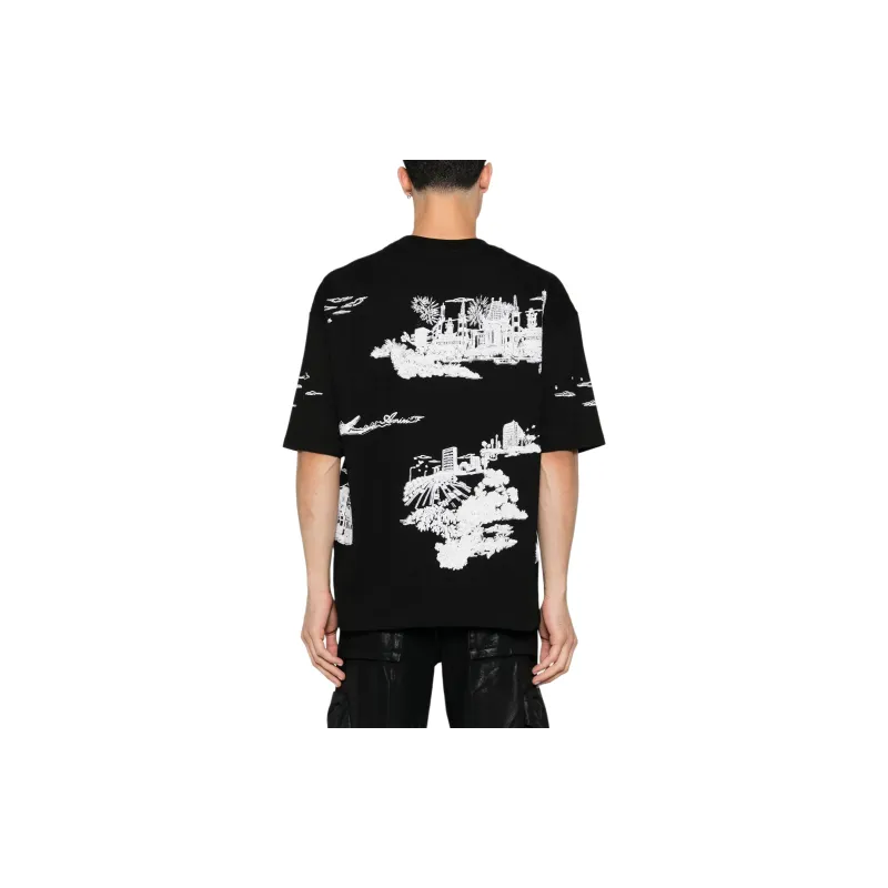 AMIRI La Landmark T shirt-2