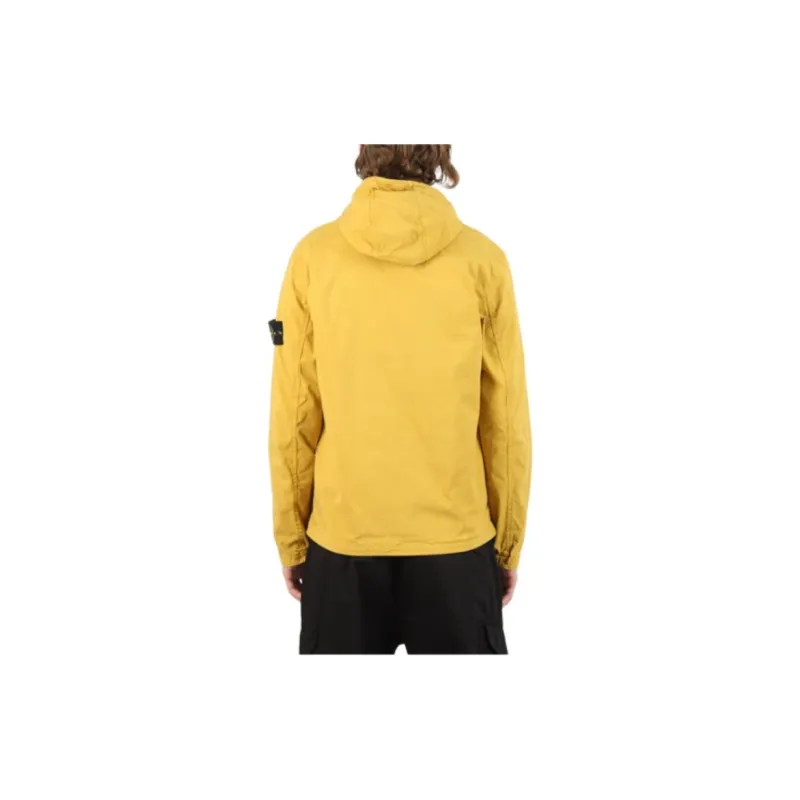 STONE ISLAND Jackets Coats Men's Yellow-4