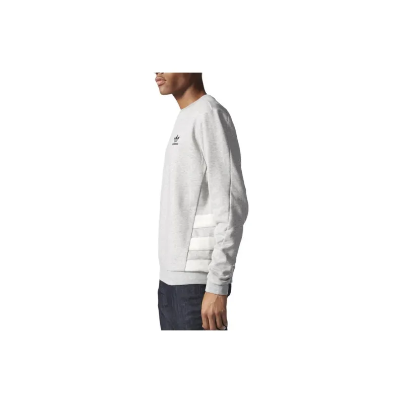 Adidas Originals Street Modern Crew Sweatshirt Men's Gray-4