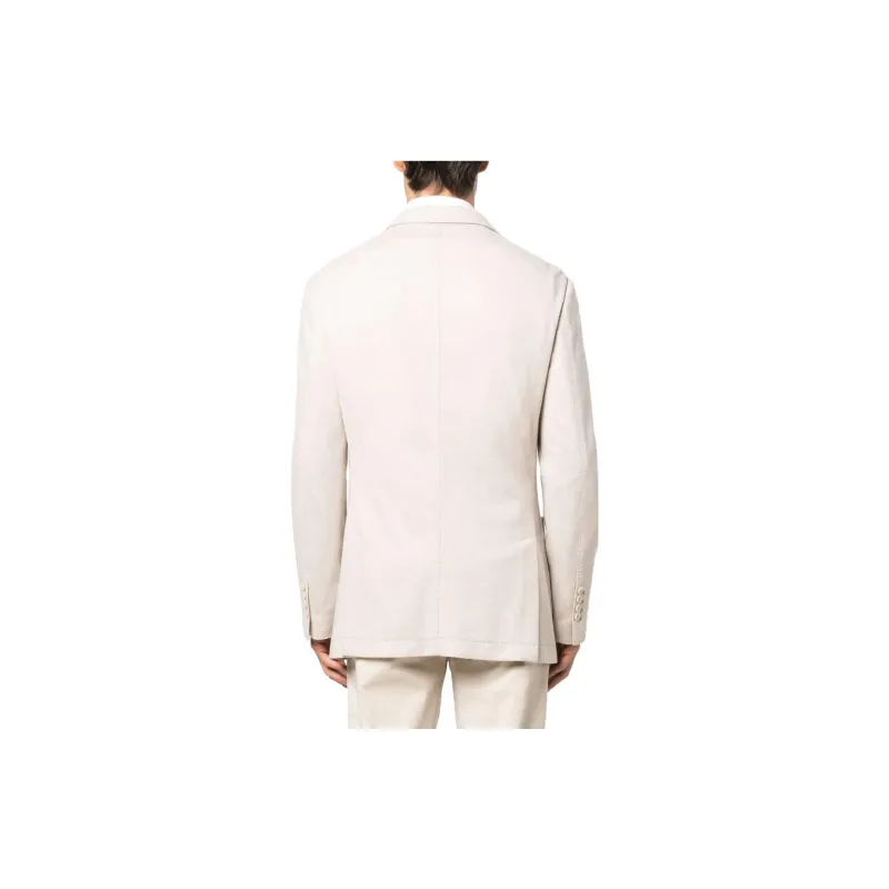 Brunello Cucinelli Peak Lapel Double Breasted Tailored Blazer-2