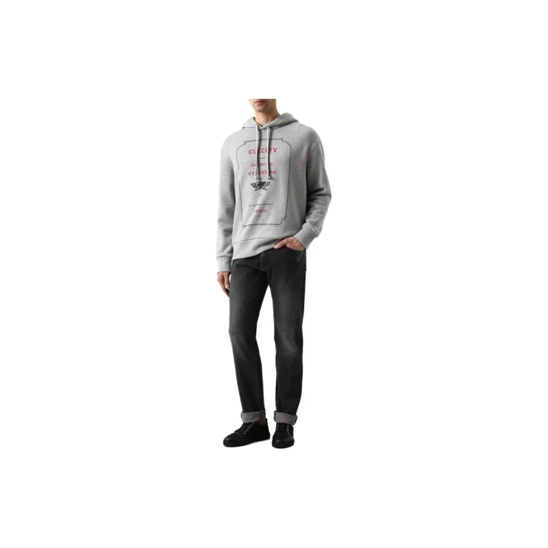 GUCCI Sweatshirt Men's Light Gray-1