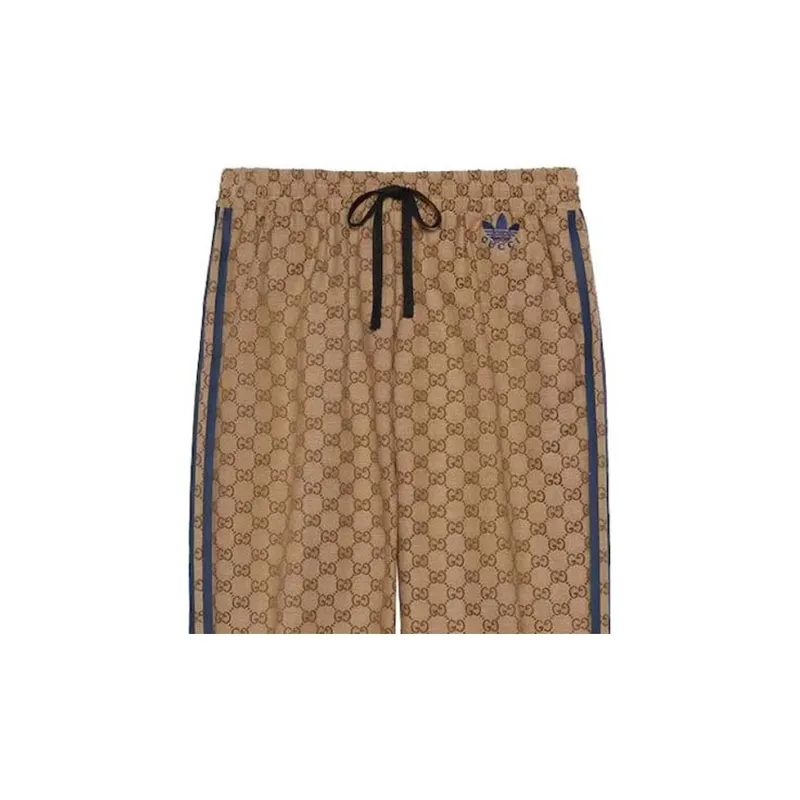 GUCCI X Adidas Gg Canvas Pant-3