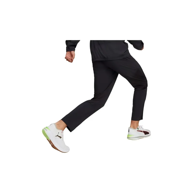 PUMA Knitted Sports Pants Men's Black-3