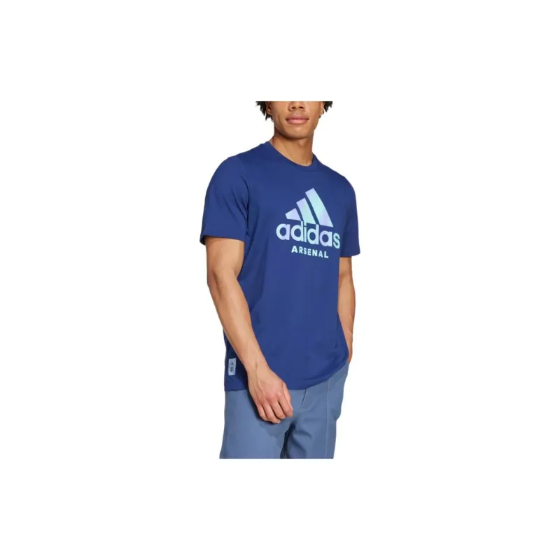 Adidas Arsenal Seasonal Graphic T Shirt Men's Midnight Blue-4