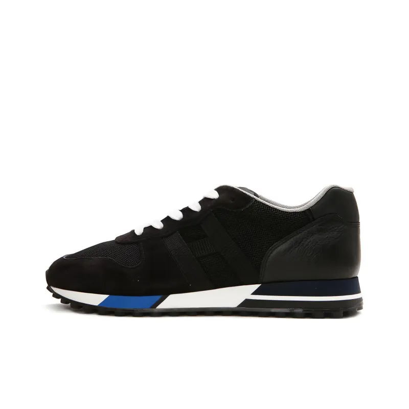 HOGAN H383 Low-Top Casual Shoes Men's Black-0