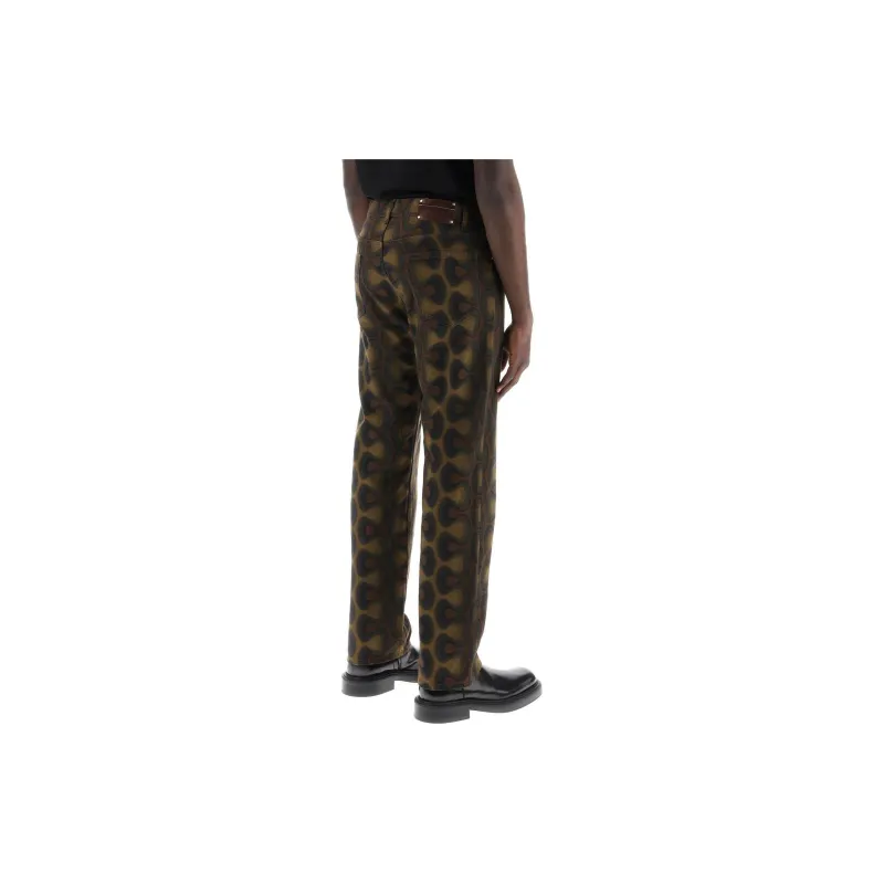 DRIES VAN NOTEN SS24 Casual Pants Men's Khaki-3