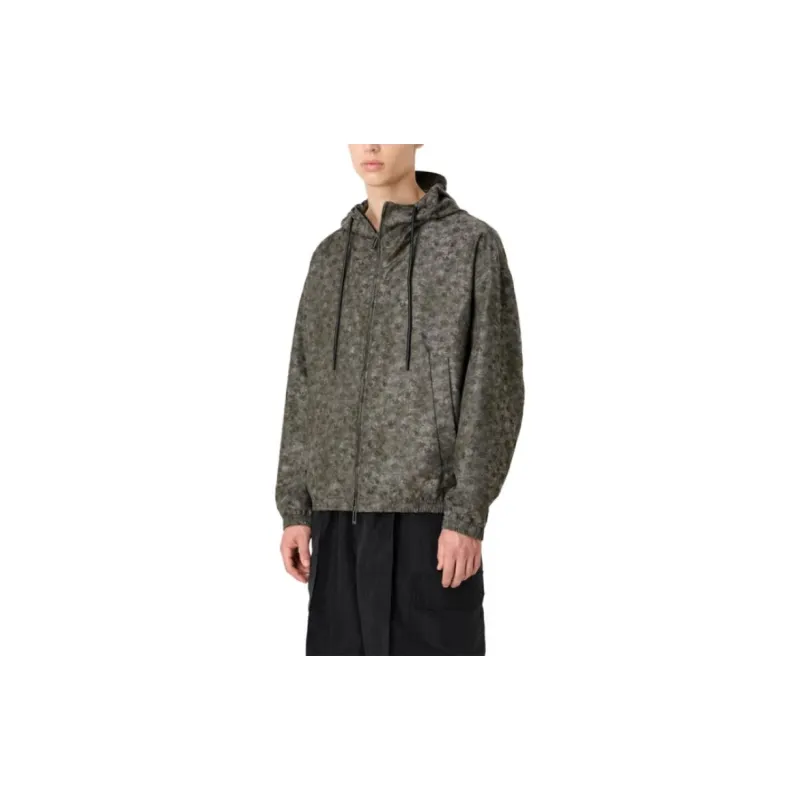 EMPORIO ARMANI SS24 Jackets Coats Men's Brown Green-1