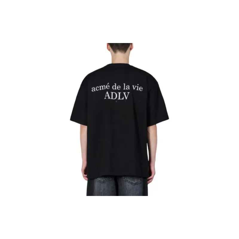 Acme De La Vie/ADLV SS24 T Shirt Unisex Black-4