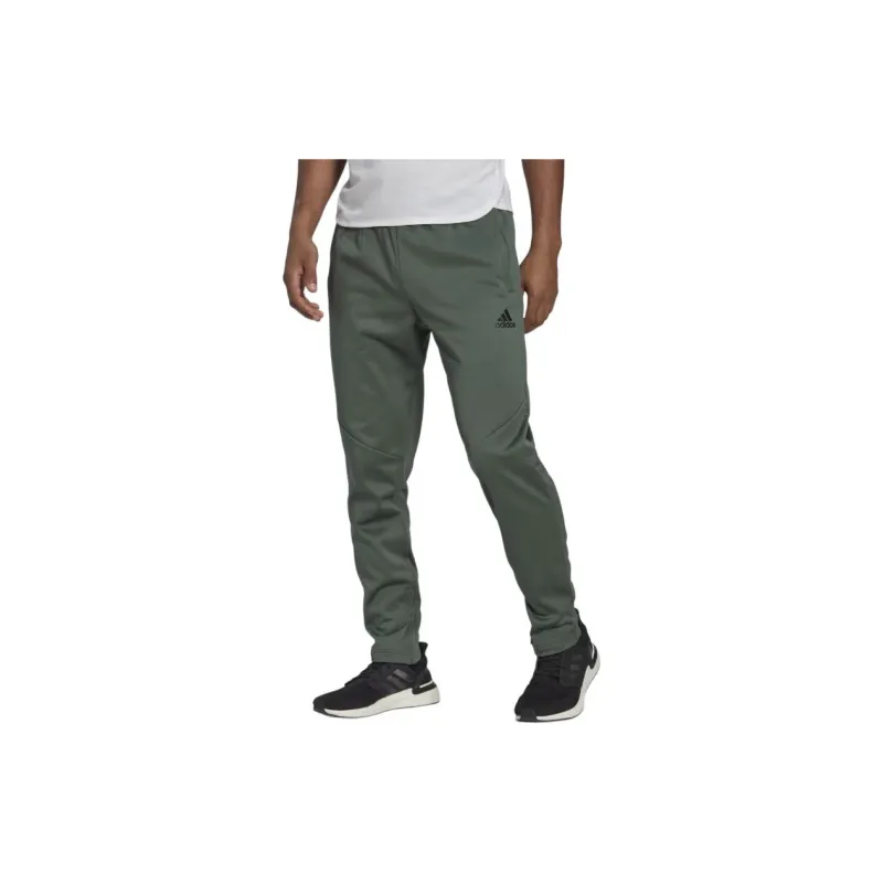 Adidas AEROREADY GAME AND GO Casual Pants Men's Green-1