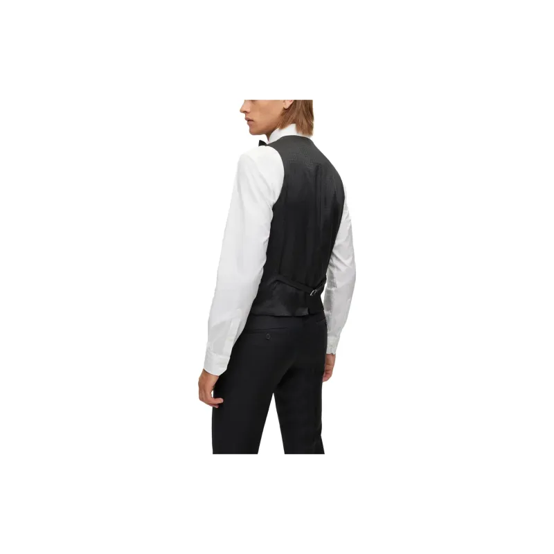 Boss Single breasted Tailored Waistcoat-3
