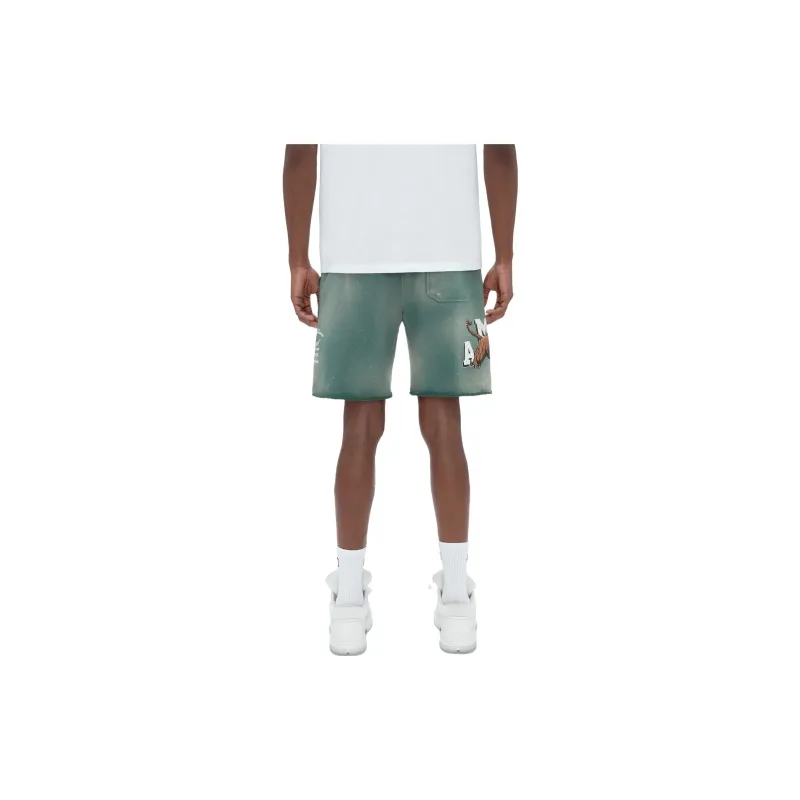 AMIRI Vintage Tiger Sweatshort-4