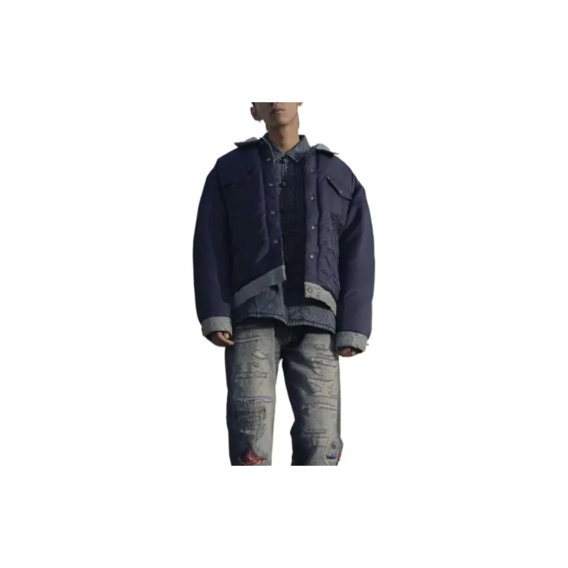 Clot X Levi's Reversible Denim Puffer-4