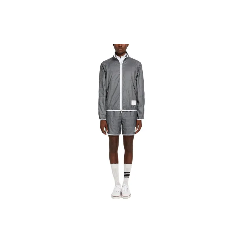 THOM BROWNE Ripstop Drawstring Track Shorts-3