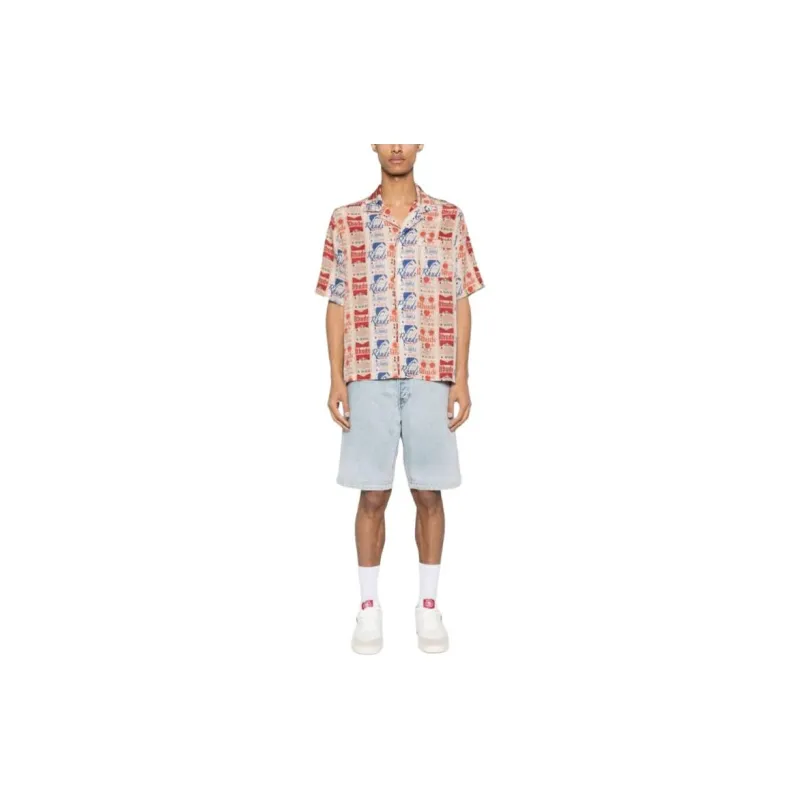 RHUDE Voyage De RHUDE Silk Shirt-2