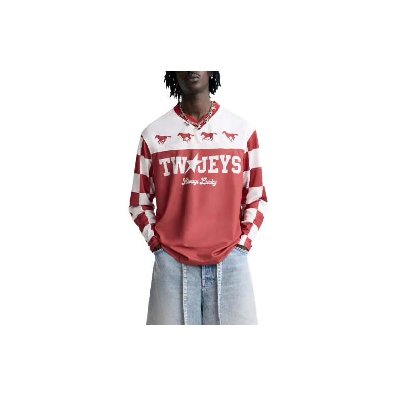 ZARA x Two Jeys T-Shirt Men's Red-2