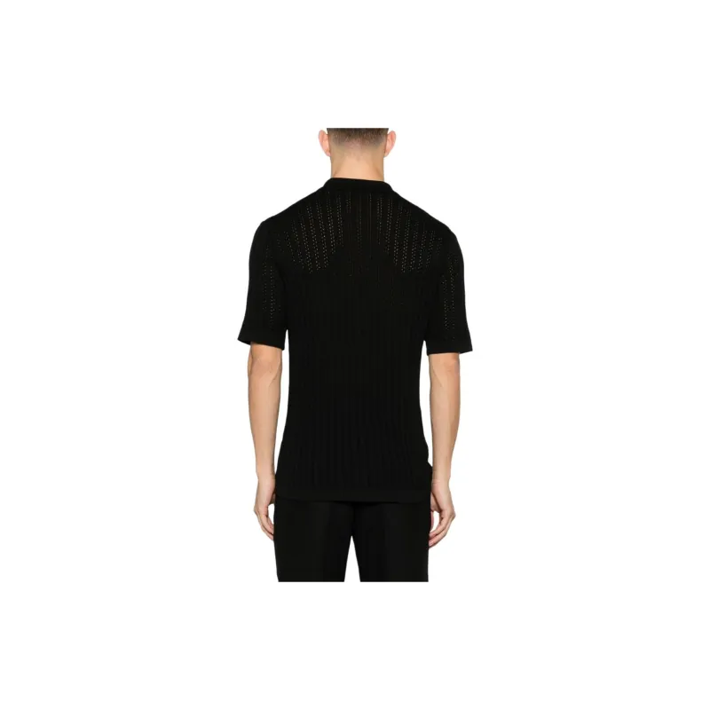 Tagliatore Jesse Knitted Cotton Shirt-2