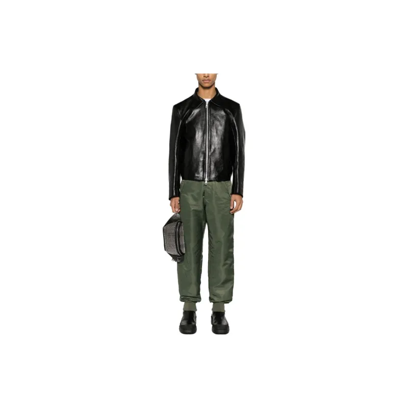 Alexander McQueen Straight Leg Elasticated Ankle Pants-1