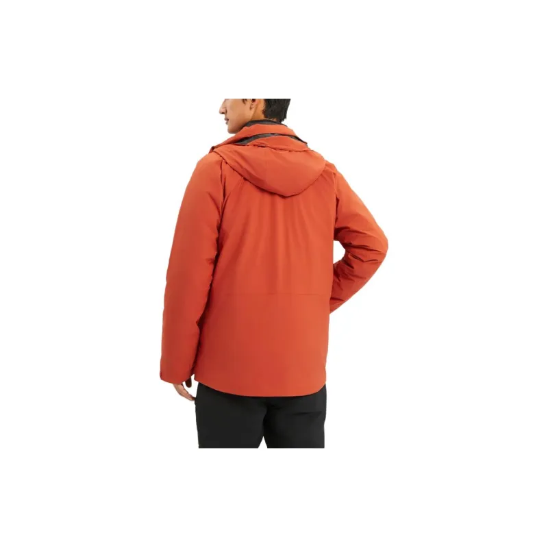Columbia Waterproof And Warm Windbreaker Jacket Men's Dark Night Red-6