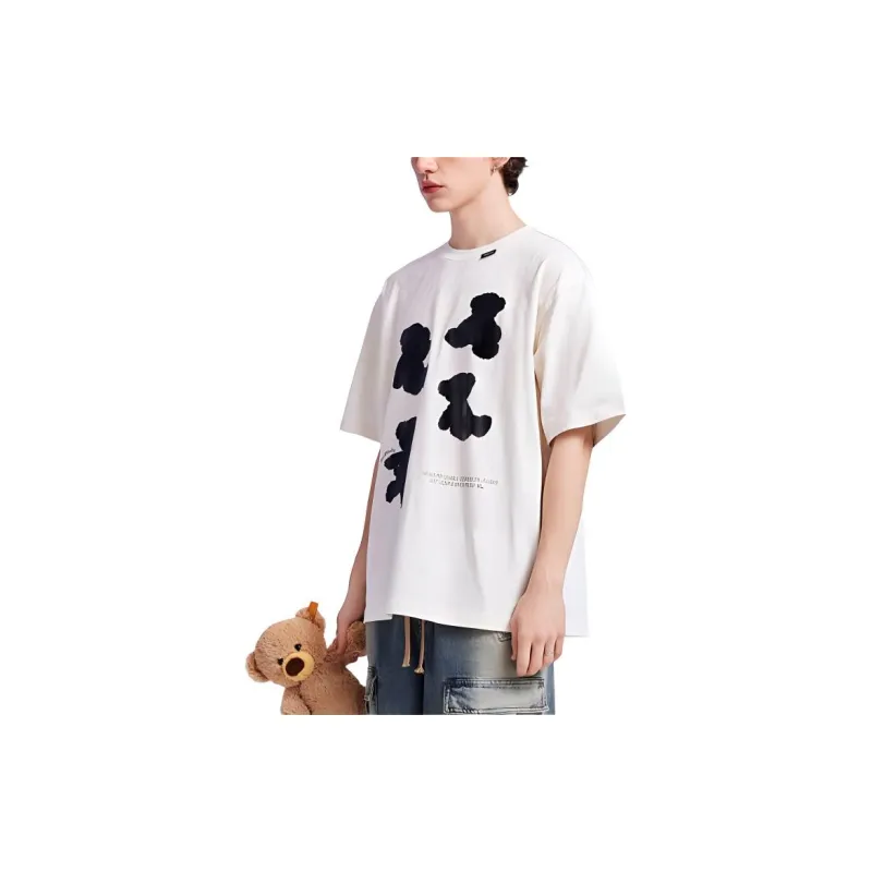 TSMLXLT T Shirt Men's Cream White-3