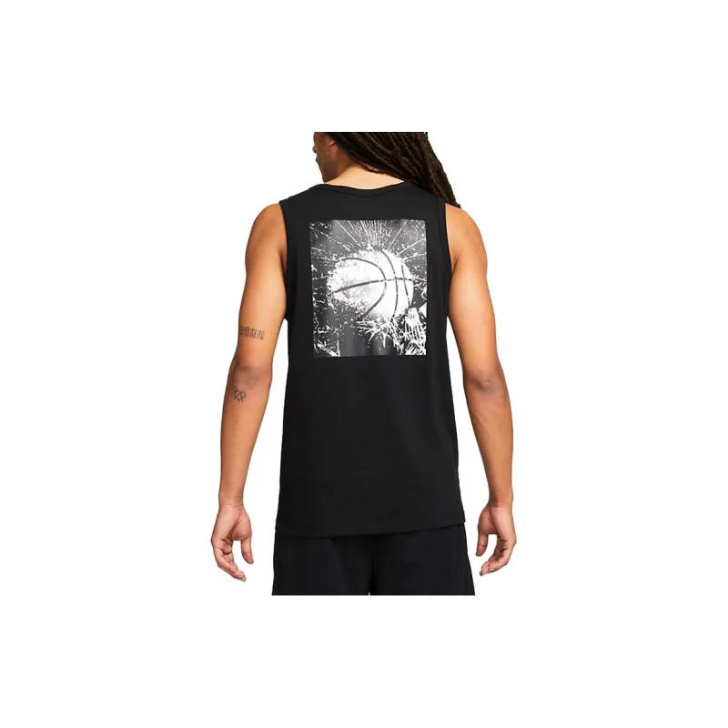 Nike Tank Tops Men Black-4