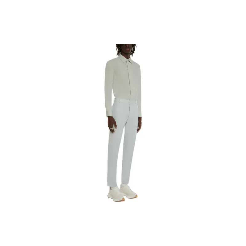 Alexander McQueen Straight Leg Tailored Cigarette Trousers-3
