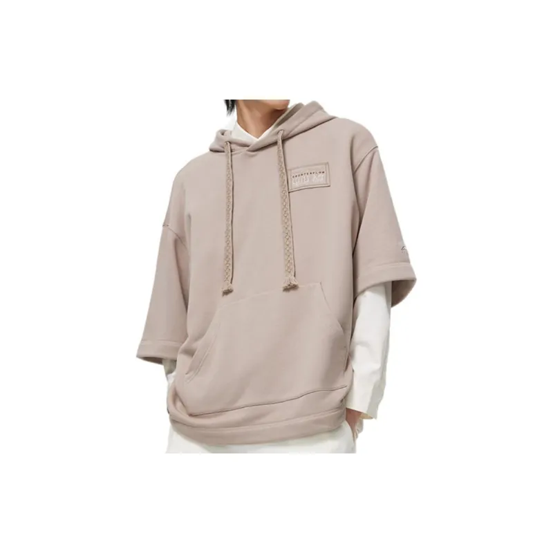 LINING CF Tracing Sweatshirts Unisex Goat Gray-3
