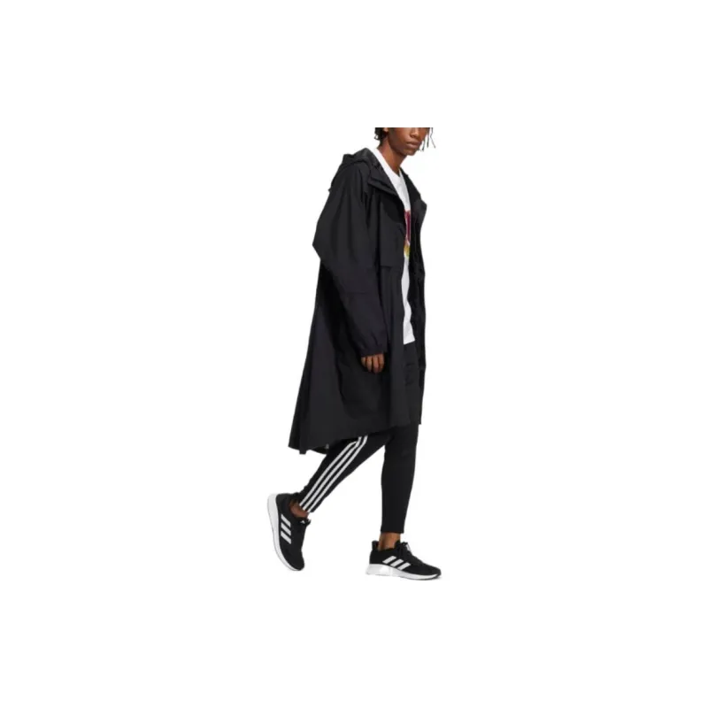 Adidas Trench Coats Men Black-3