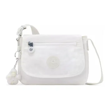 Kipling Nylon Crossbody Bag Mini Unisex Pure Snowflake Gypsum