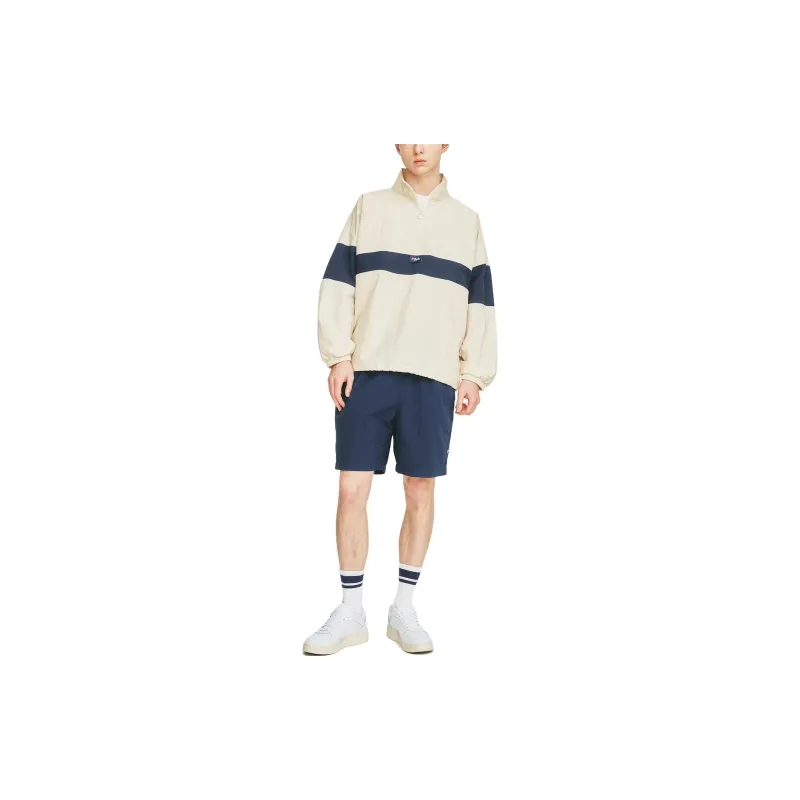 FILA Jackets Unisex Cream White-2