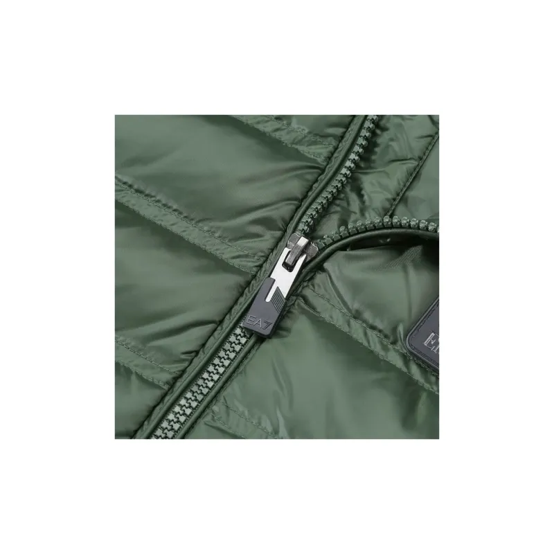 EMPORIO ARMANI EA7 SS24 Down Jacket Men's Army Green-4