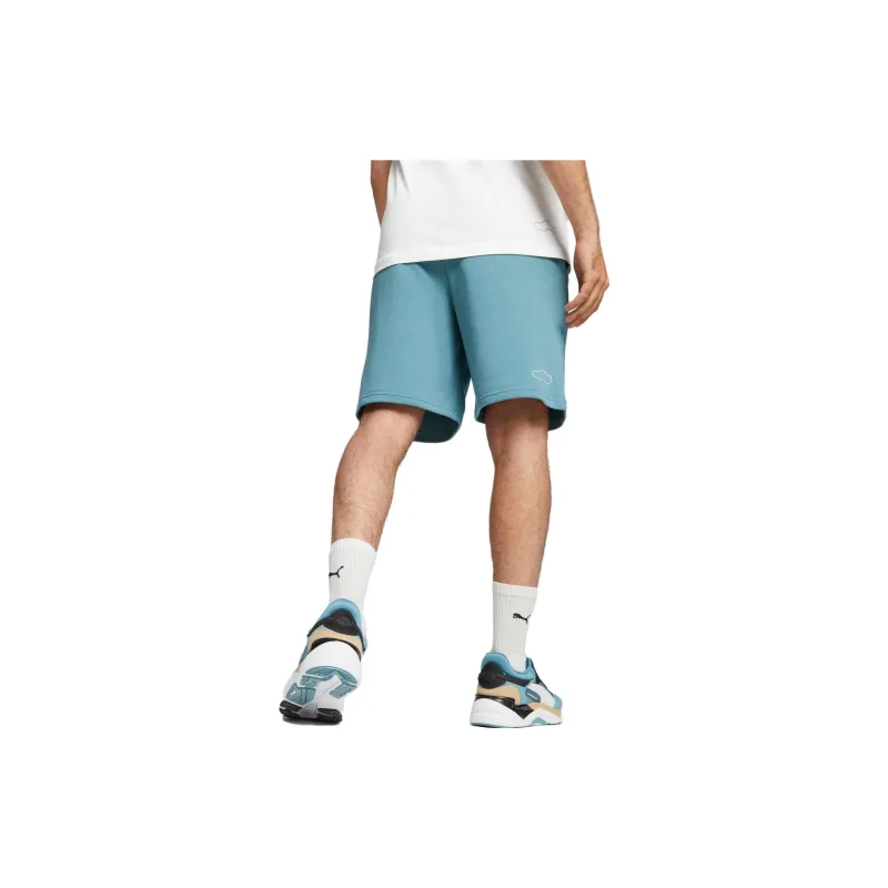 PUMA Porsche Legacy Casual Shorts Men Blue-3