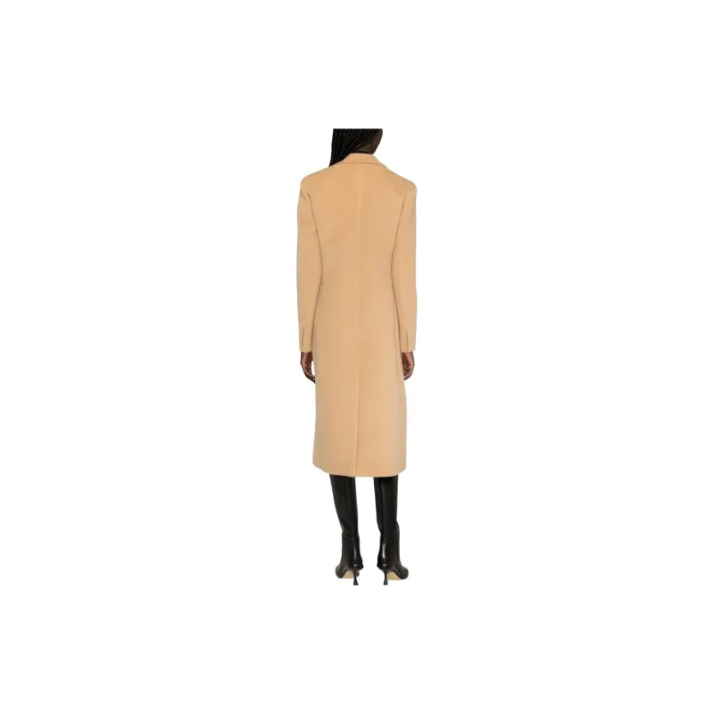 JIL SANDER Coats Women's Beige Yellow-2