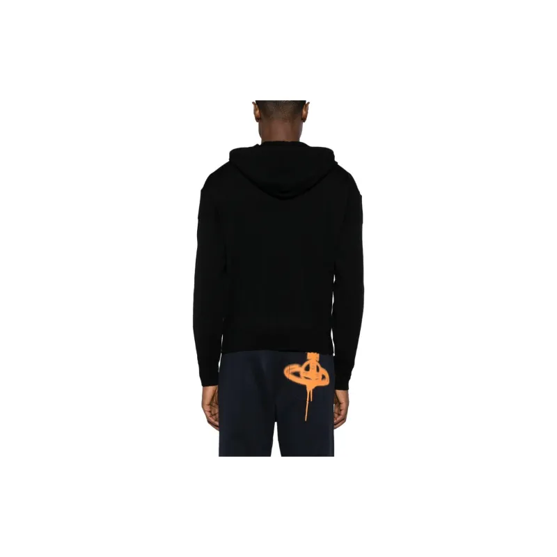 Vivienne Westwood Orb embroidered Virgin Wool Hoodie-3