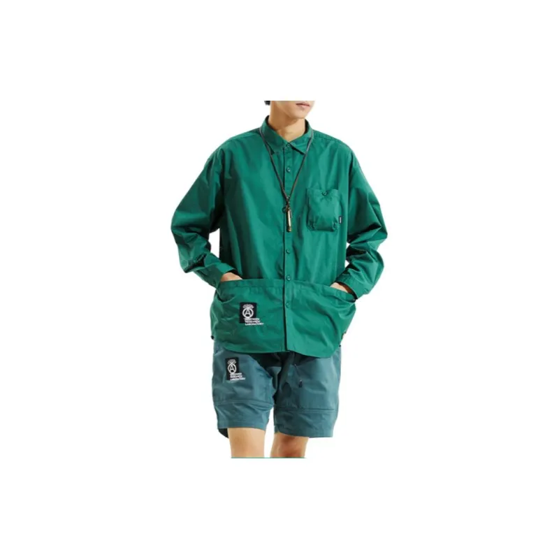Neighborhood X Dickies Shirts Men Moss Green-2