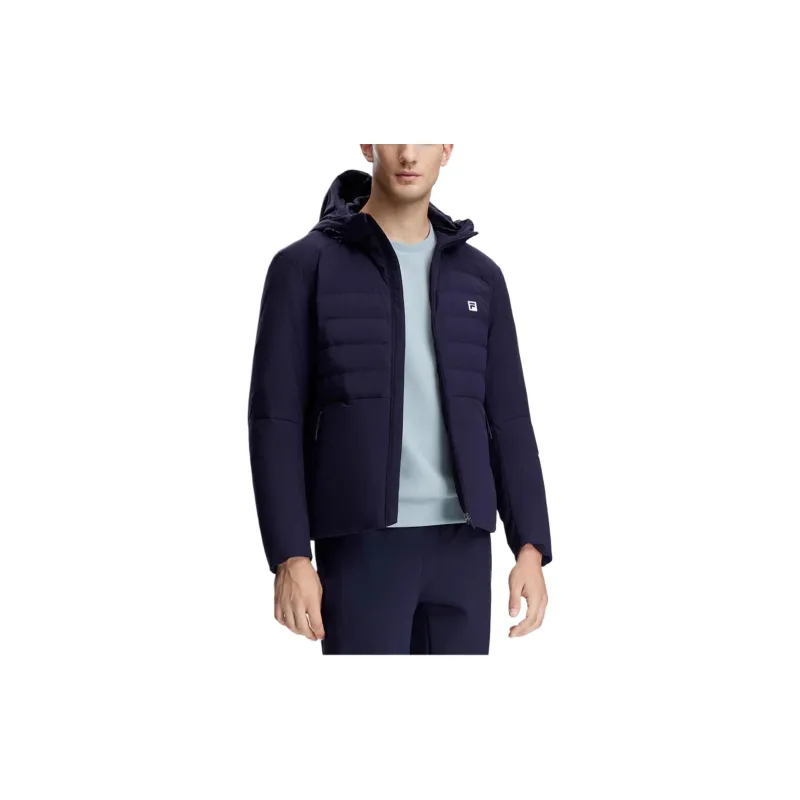 FILA Down Jacket Men's Royal Blue-2