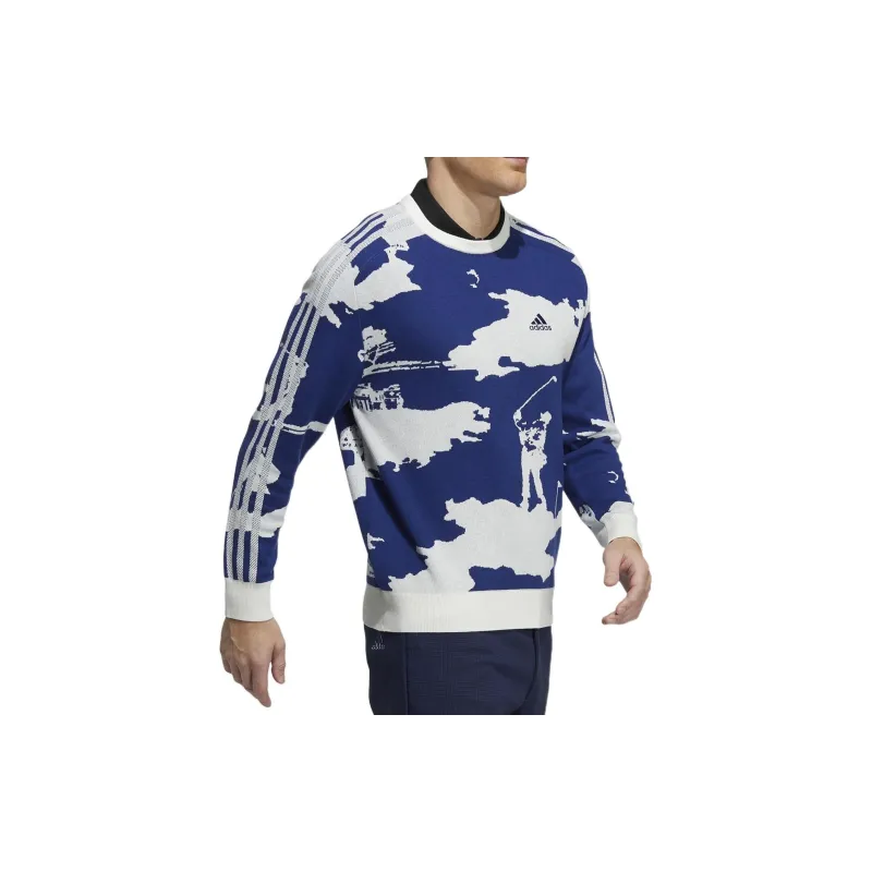 Adidas Sweaters Men Blue-3