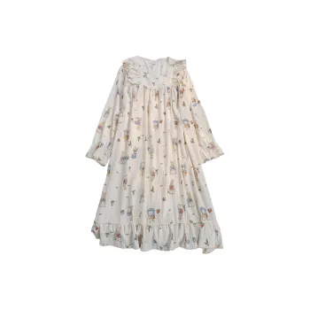 Ta Yan Nightgown Women's Apricot