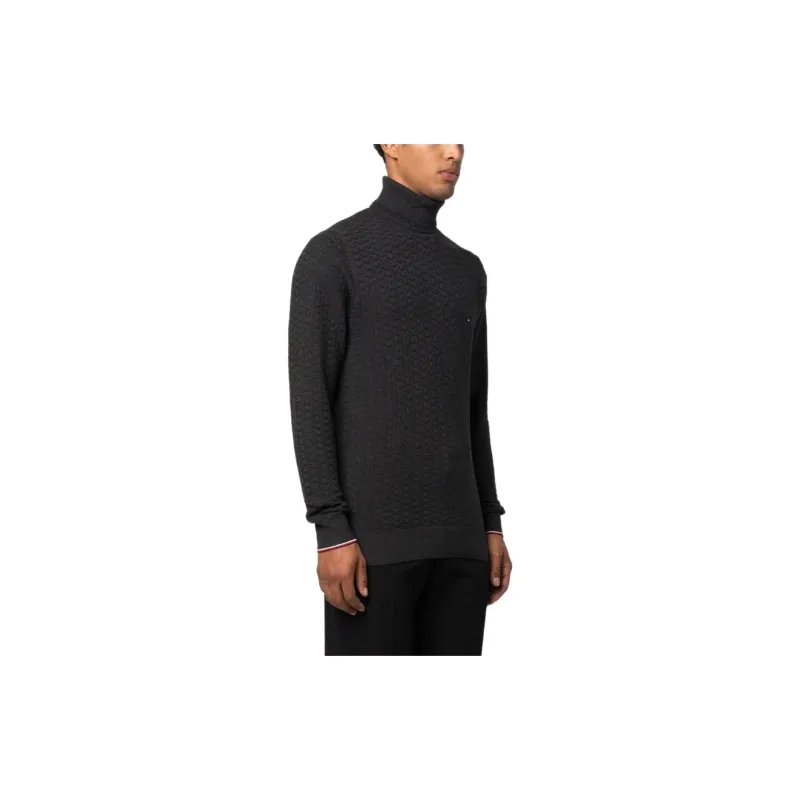 Tommy Hilfiger Sweaters Men Black-3