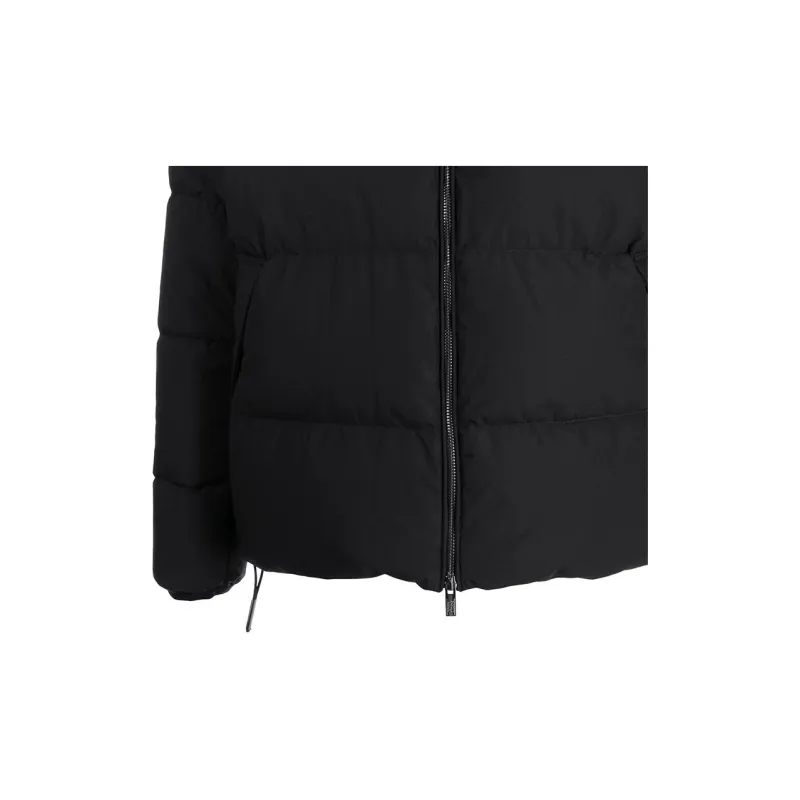 EMPORIO ARMANI High Neck Zipped Padded Jacket-5