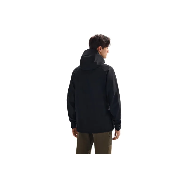SALOMON OUTLINE GTX 3L Jackets Coats Men's Pitch Black-3