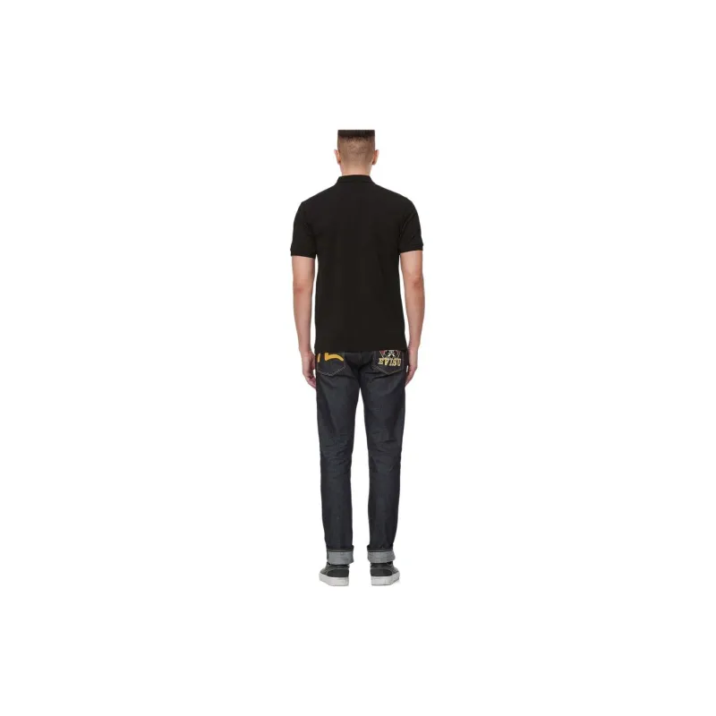 EVISU Polo Shirts Men Black-4